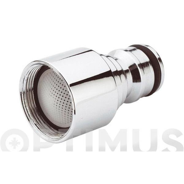 ADAPTADOR ROSCA METRICA HEMBRA M-22 PARA GRIFOS DE BAÑO Y COCINA
