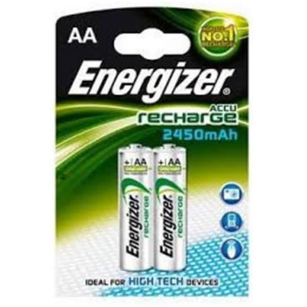 BLISTER PILA ENERGIZER RECARGABLE HR6 "AA" (2 UNIDADES)
