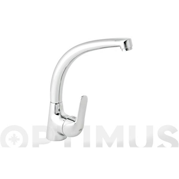 MONOMANDO FREGADERA VERTICAL SOBREPONER CROMO  GENEBRE
