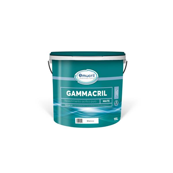 PINTURA PLASTICA FACHADAS GAMMACRIL Nº 1171 LISA DE 4 L.