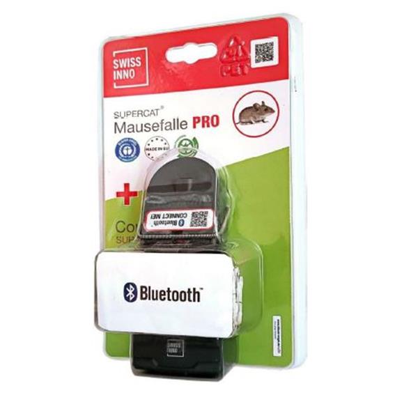 TRAMPA PARA RATONES CON SENSOR BLUETOOTH SUPERCAT CEBO INCORPORADO