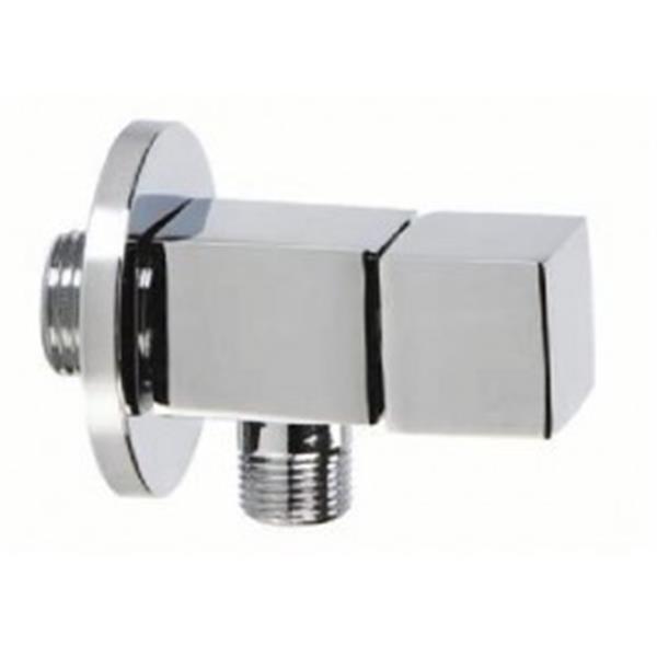 VALVULA ESCUADRA ROSI DE LUXE CROMADA M-1/2 H-3/8  0749