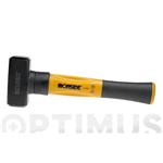 MACETA CUADRADA XXL 800 GR. MANGO TRI COMPONENTE 260 MM. CABEZA 36 MM. IRONSIDE